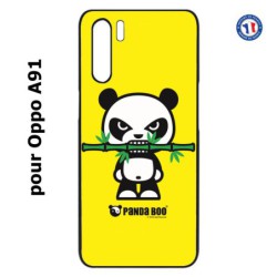 Coque pour Oppo A91 PANDA BOO© Bamboo à pleine dents - coque humour