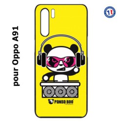 Coque pour Oppo A91 PANDA BOO© DJ music - coque humour