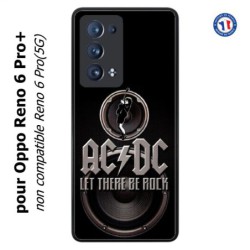 Coque pour Oppo Reno 6 Pro+ groupe rock AC/DC musique rock ACDC