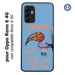 Coque pour Oppo Reno 6 4G fan Basket