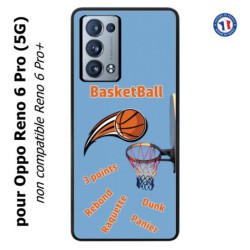 Coque pour Oppo Reno 6 Pro (5G) fan Basket