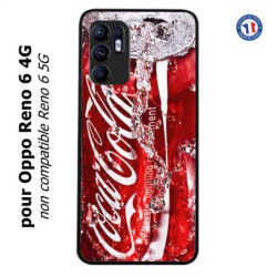 Coque pour Oppo Reno 6 4G Coca-Cola Rouge Original