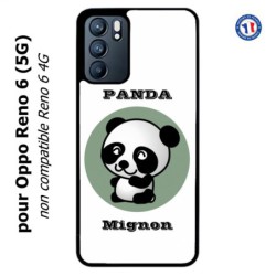 Coque pour Oppo Reno 6 (5G) Panda tout mignon