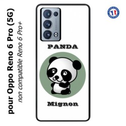 Coque pour Oppo Reno 6 Pro (5G) Panda tout mignon