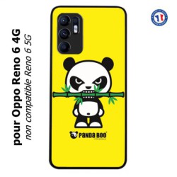 Coque pour Oppo Reno 6 4G PANDA BOO© Bamboo à pleine dents - coque humour