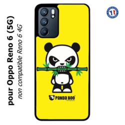 Coque pour Oppo Reno 6 (5G) PANDA BOO© Bamboo à pleine dents - coque humour