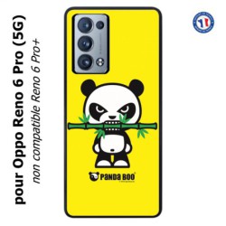 Coque pour Oppo Reno 6 Pro (5G) PANDA BOO© Bamboo à pleine dents - coque humour