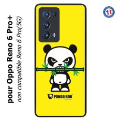 Coque pour Oppo Reno 6 Pro+ PANDA BOO© Bamboo à pleine dents - coque humour