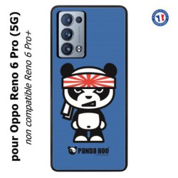 Coque pour Oppo Reno 6 Pro (5G) PANDA BOO© Banzaï Samouraï japonais - coque humour