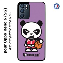 Coque pour Oppo Reno 6 (5G) PANDA BOO© Basket Sport Ballon - coque humour