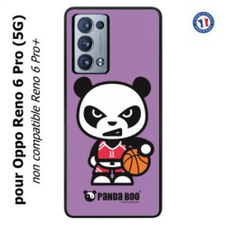 Coque pour Oppo Reno 6 Pro (5G) PANDA BOO© Basket Sport Ballon - coque humour