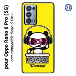 Coque pour Oppo Reno 6 Pro (5G) PANDA BOO© DJ music - coque humour