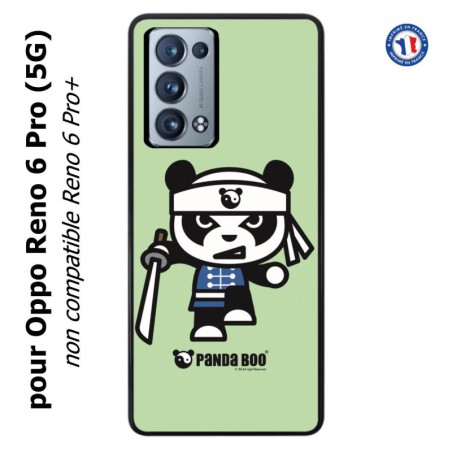 Coque pour Oppo Reno 6 Pro (5G) PANDA BOO© Ninja Boo - coque humour