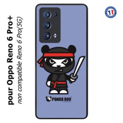 Coque pour Oppo Reno 6 Pro+ PANDA BOO© Ninja Boo noir - coque humour