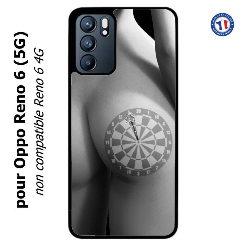 Coque pour Oppo Reno 6 (5G) coque sexy Cible Fléchettes - coque érotique