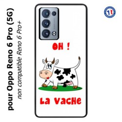 Coque pour Oppo Reno 6 Pro (5G) Oh la vache - coque humoristique