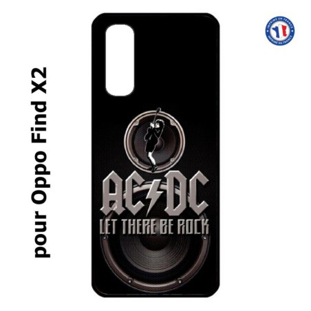 Coque pour Oppo Find X2 groupe rock AC/DC musique rock ACDC