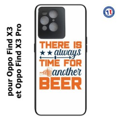 Coque pour Oppo Find X3 et Find X3 Pro Always time for another Beer Humour Bière