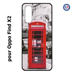 Coque pour Oppo Find X2 Cabine téléphone Londres - Cabine rouge London
