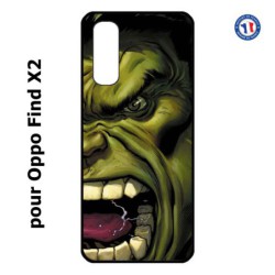 Coque pour Oppo Find X2 Monstre Vert Hurlant