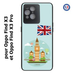Coque pour Oppo Find X3 et Find X3 Pro Monuments Londres - Big Ben