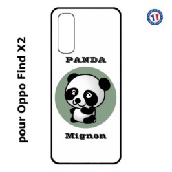 Coque pour Oppo Find X2 Panda tout mignon