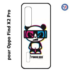 Coque pour Oppo Find X2 PRO PANDA BOO© 3D - lunettes - coque humour