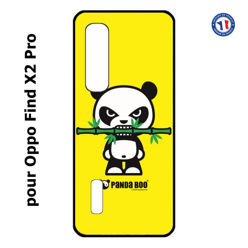 Coque pour Oppo Find X2 PRO PANDA BOO© Bamboo à pleine dents - coque humour