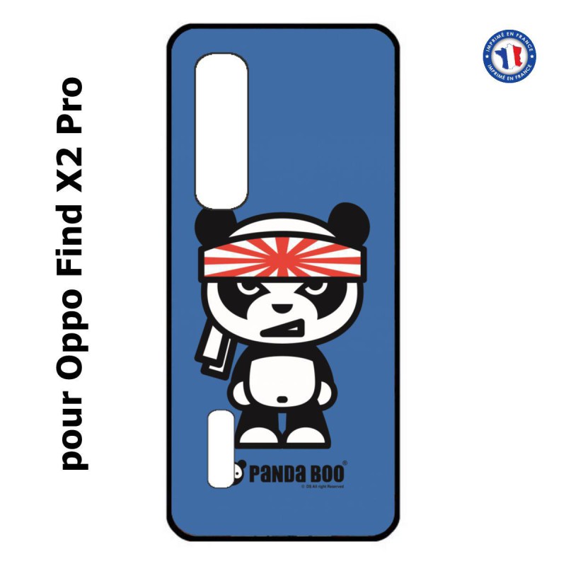 Coque pour Oppo Find X2 PRO PANDA BOO© Banzaï Samouraï japonais - coque humour