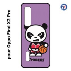 Coque pour Oppo Find X2 PRO PANDA BOO© Basket Sport Ballon - coque humour