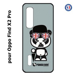 Coque pour Oppo Find X2 PRO PANDA BOO© So British  - coque humour