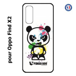 Coque pour Oppo Find X2 PANDA BOO© paintball color flash - coque humour