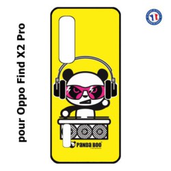 Coque pour Oppo Find X2 PRO PANDA BOO© DJ music - coque humour
