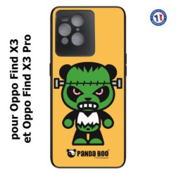 Coque pour Oppo Find X3 et Find X3 Pro PANDA BOO© Frankenstein monstre - coque humour