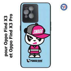Coque pour Oppo Find X3 et Find X3 Pro PANDA BOO© Miss Panda SWAG - coque humour