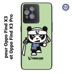 Coque pour Oppo Find X3 et Find X3 Pro PANDA BOO© Ninja Boo - coque humour
