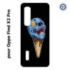 Coque pour Oppo Find X2 PRO Ice Skull - Crâne Glace - Cône Crâne - skull art