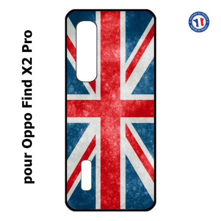 Coque pour Oppo Find X2 PRO Drapeau Royaume uni - United Kingdom Flag
