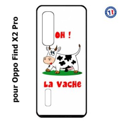 Coque pour Oppo Find X2 PRO Oh la vache - coque humoristique
