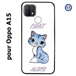 Coque pour Oppo A15 Chat alors