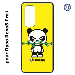 Coque pour Oppo Reno5 Pro+ PANDA BOO© Bamboo à pleine dents - coque humour