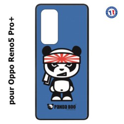 Coque pour Oppo Reno5 Pro+ PANDA BOO© Banzaï Samouraï japonais - coque humour