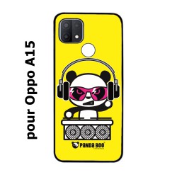 Coque pour Oppo A15 PANDA BOO© DJ music - coque humour