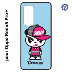 Coque pour Oppo Reno5 Pro+ PANDA BOO© Miss Panda SWAG - coque humour