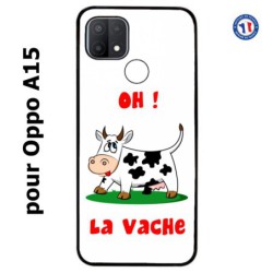 Coque pour Oppo A15 Oh la vache - coque humoristique