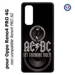 Coque pour Oppo Reno4 PRO 4G groupe rock AC/DC musique rock ACDC