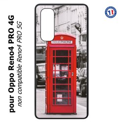 Coque pour Oppo Reno4 PRO 4G Cabine téléphone Londres - Cabine rouge London