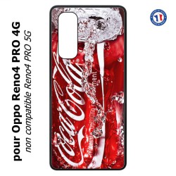 Coque pour Oppo Reno4 PRO 4G Coca-Cola Rouge Original