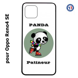 Coque pour Oppo Reno4 SE Panda patineur patineuse - sport patinage