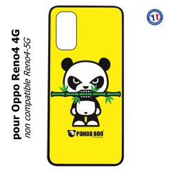 Coque pour Oppo Reno4 4G PANDA BOO© Bamboo à pleine dents - coque humour